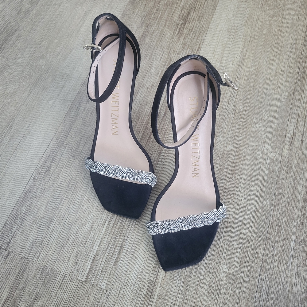 Stuart Weitzman Black Stiletto Heels - Picture 3 of 8